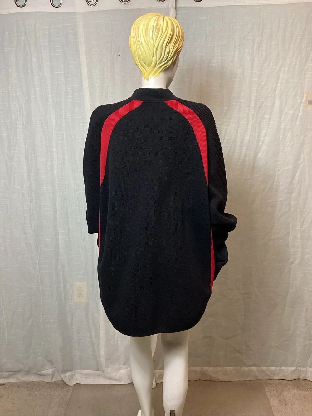 Nike Air Jordan Sportswear Tech Knit “Bred” Full-Zip sweater Jacket, Size: 2XL
